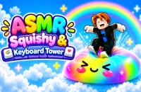 PLay ASMR Squishy & Keyboard Tower now!