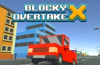 Play Blocky Overtake X now!
