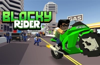 PLay Blocky Rider now!