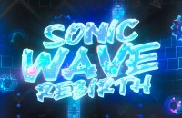 Play Geometry Dash Sonic Wave Rebirth now!