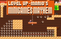 PLay Level Up: Mario's MiniGame Mayhem now!