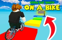 PLay Obby but You're on a Bike now!