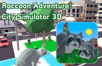 Play Raccoon Adventure: City Simulator 3D now!