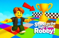 PLay Stand on the Right Color, Robby! now!