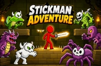 PLay Stickman Adventure now!