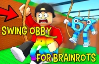Play Swing Obby for Brainrots! now!