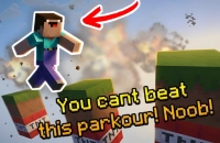 PLay You Cant Beat This Parkour! Noob! now!